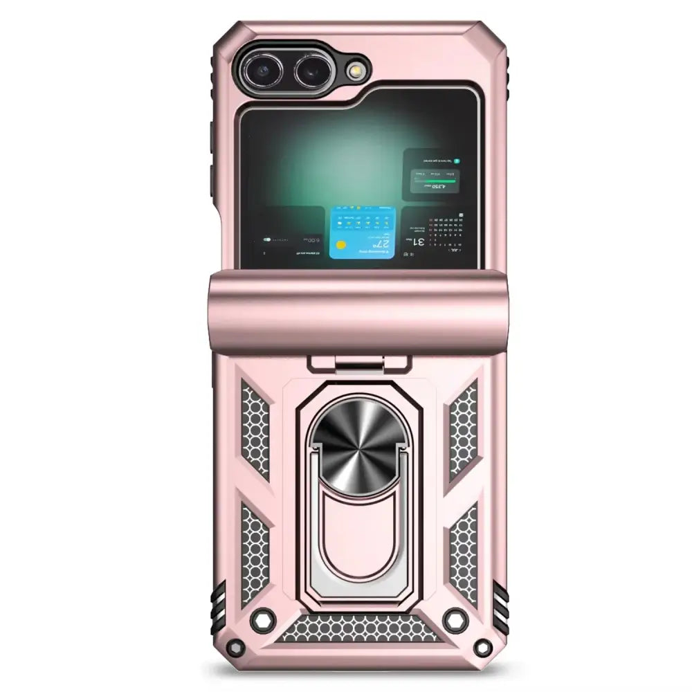 Samsung Galaxy Z Flip7 Phone Case with Ring Bracket (8 colours available) Habicare