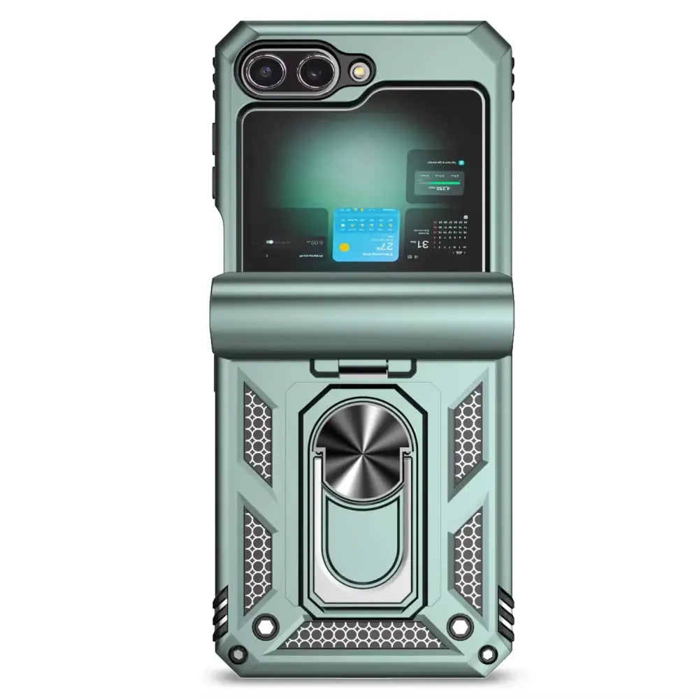 Samsung Galaxy Z Flip7 Phone Case with Ring Bracket (8 colours available) Habicare