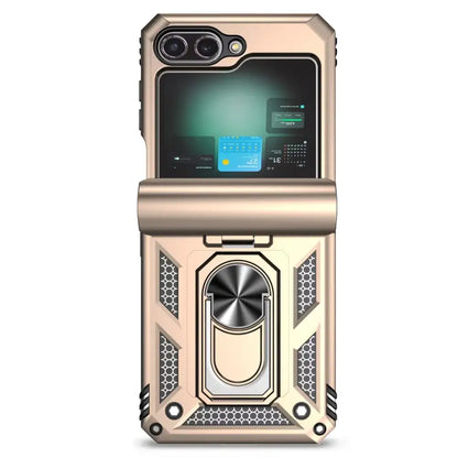 Samsung Galaxy Z Flip7 Phone Case with Ring Bracket (8 colours available) Habicare