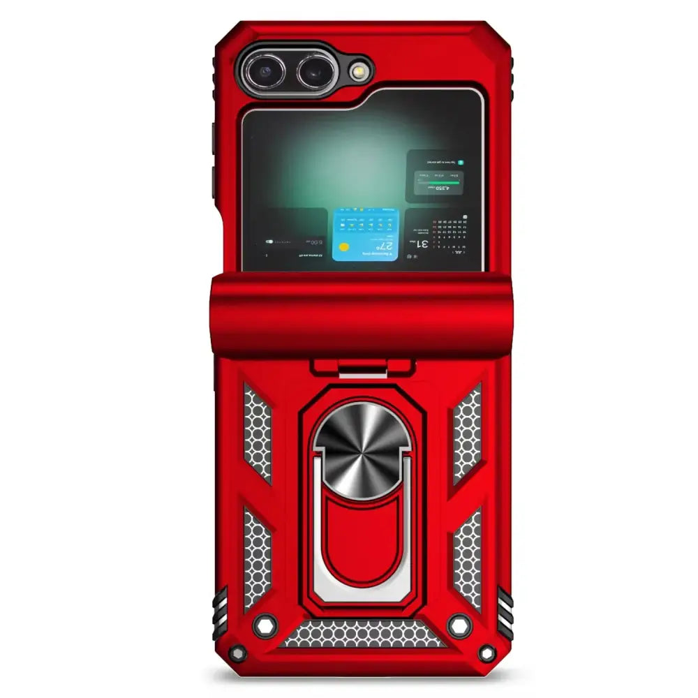 Samsung Galaxy Z Flip7 Phone Case with Ring Bracket (8 colours available) Habicare
