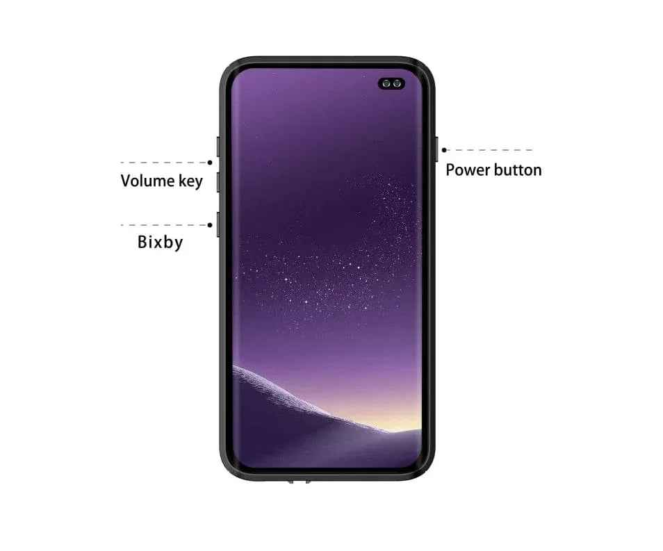 Waterproof Shockproof Case for Samsung Galaxy S10 Plus
