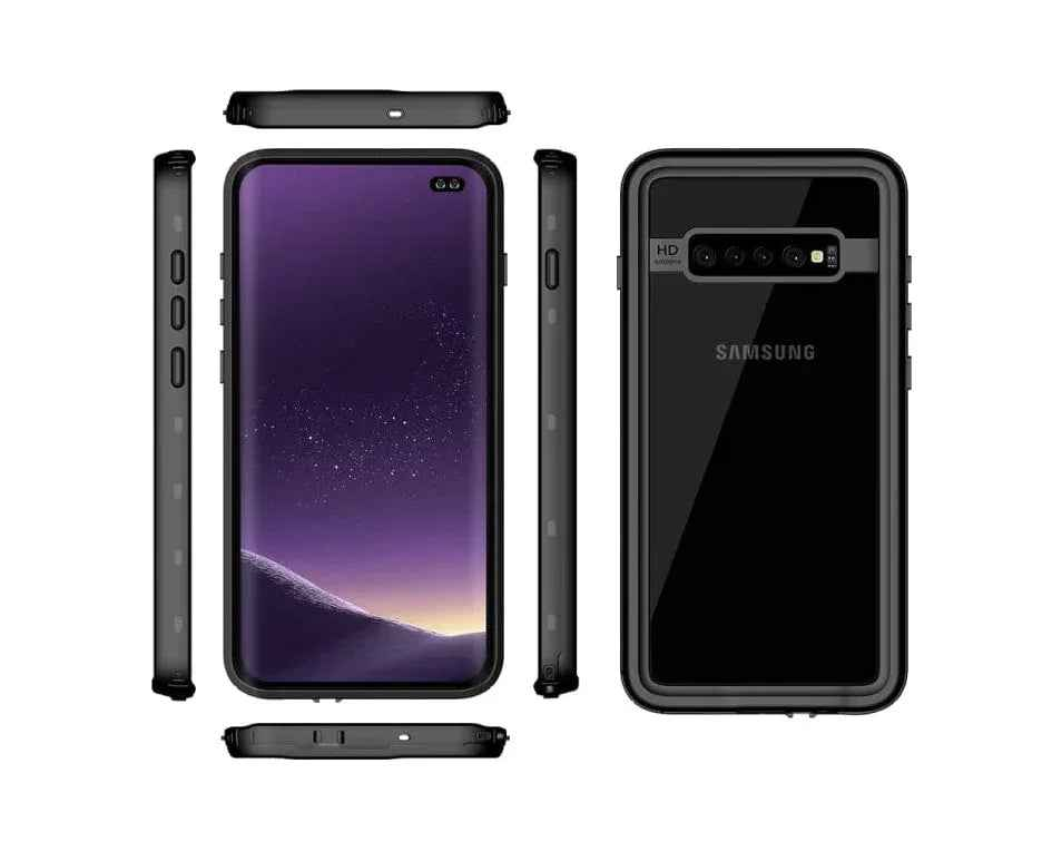 Waterproof Shockproof Case for Samsung Galaxy S10 Plus
