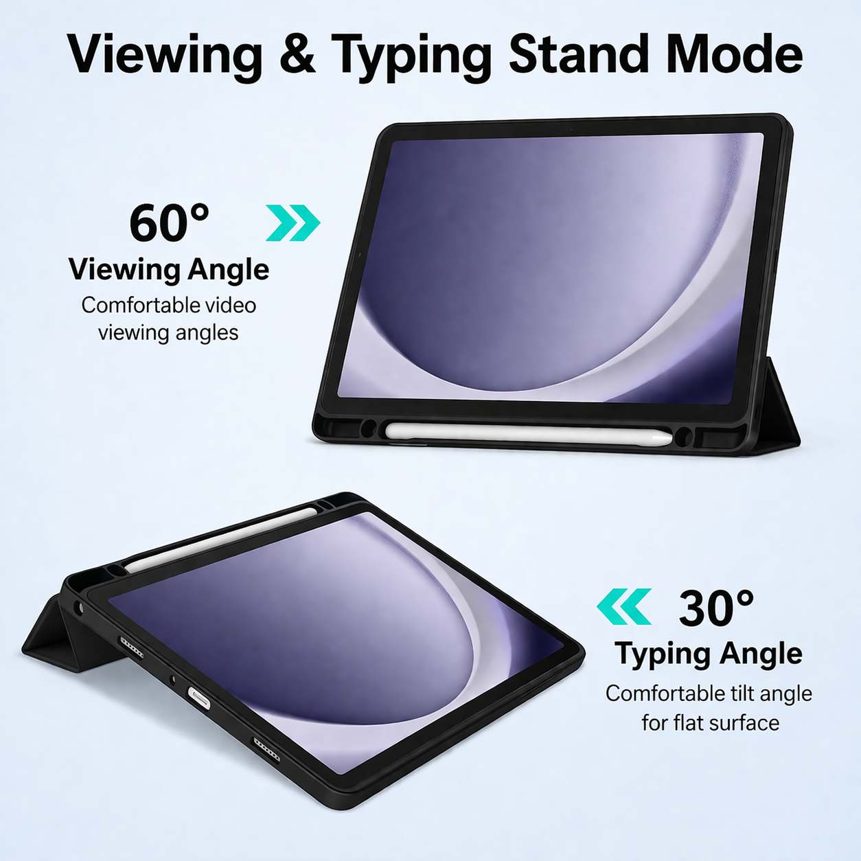Samsung Galaxy Tab A11 Clear Back Acrylic Case – Transparent Slim Shockproof Cover NZ techplus