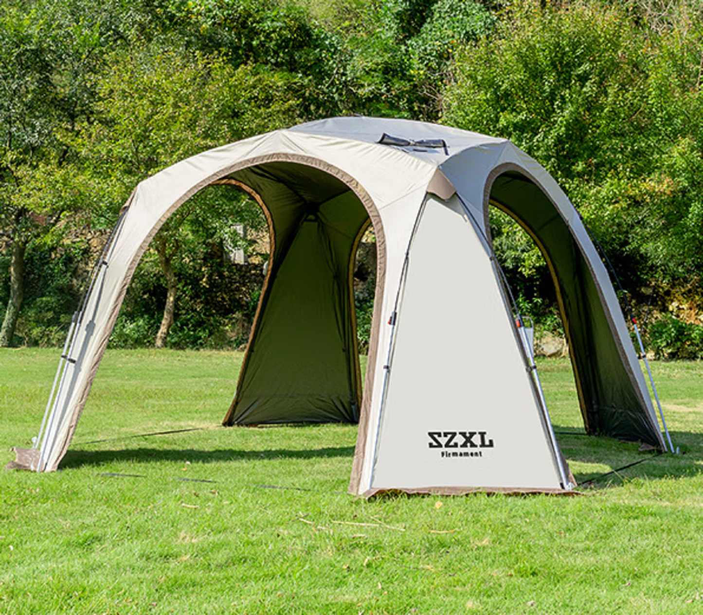Automatic Dome Canopy & Tent – Includes 4 Side Walls and 1 Groundsheet ECOTREK