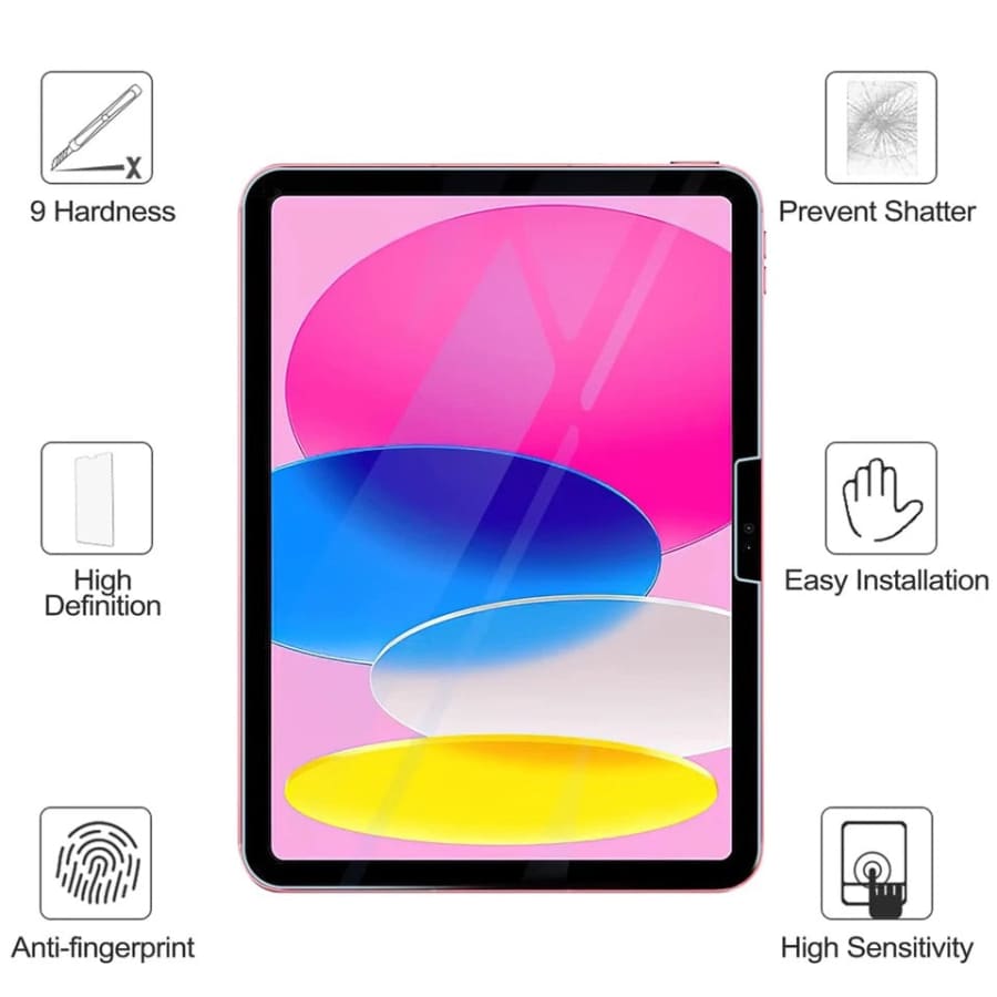 Screen Protector for iPad (A16) 11” (2025) / iPad 10th Gen 10.9” (2022) (Pack of 2) 9eight5