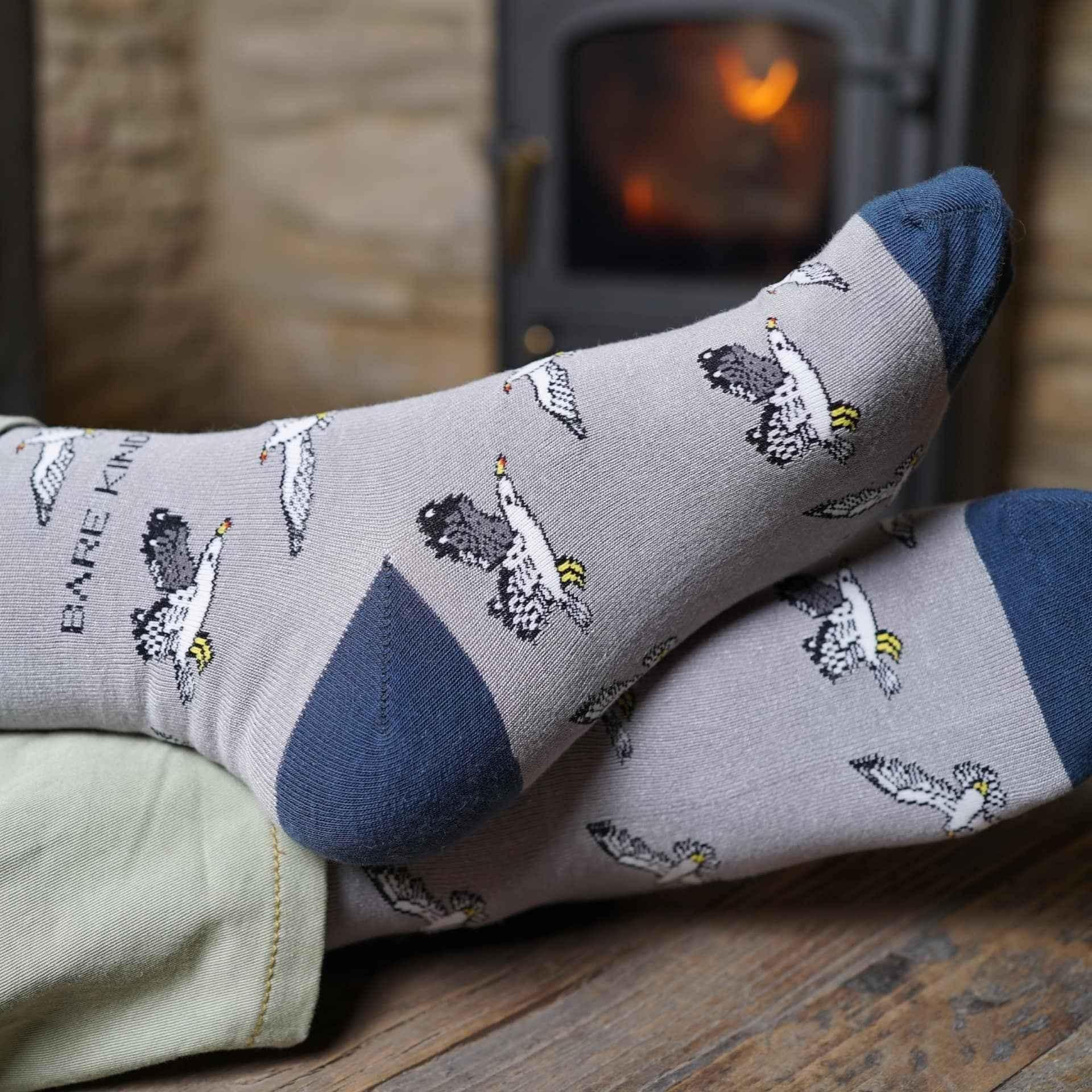 Save the Seagull Bamboo Socks