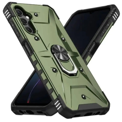 Shockproof Armor Case for Samsung Galaxy A & S Series (Green) Habicare