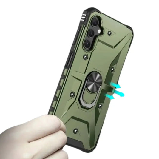 Shockproof Armor Case for Samsung Galaxy A & S Series (Green) Habicare