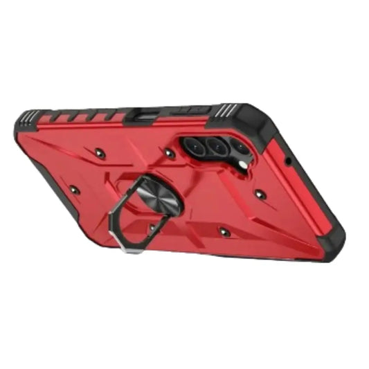 Shockproof Armor Case for Samsung Galaxy A & S Series (Red) Habicare