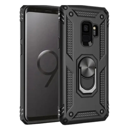 Shockproof Ring Holder Case for Samsung Galaxy Series (Black) Habicare