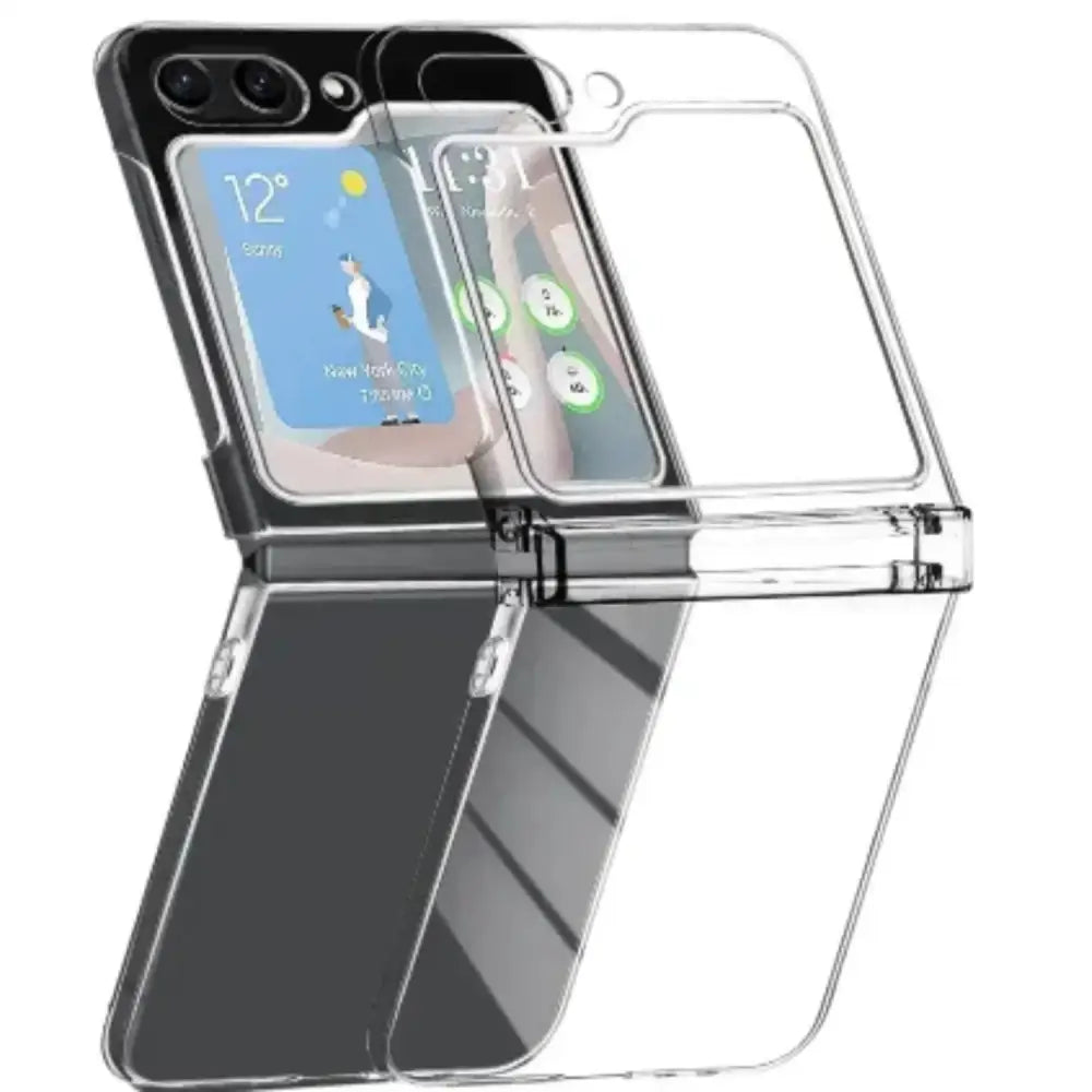 Shockproof Transparent Cover for Galaxy Z Flip 5 & 6 Habicare