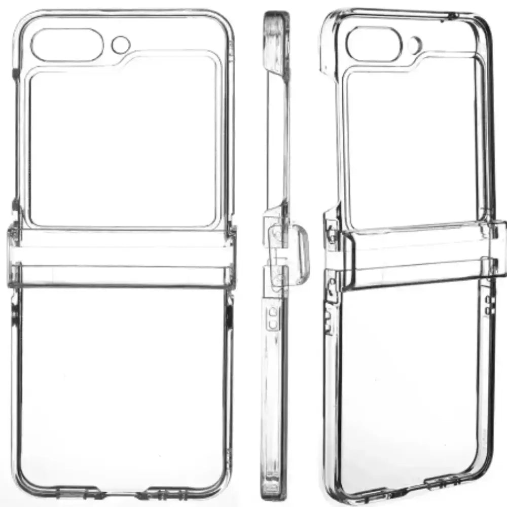 Shockproof Transparent Cover for Galaxy Z Flip 5 & 6 Habicare