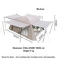 Family Tent Double Layers Waterproof Tent Manual pole setup  PU3000+ LCF01633 ECOTREK