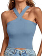 Women's Silhouette Stretch Halter Top