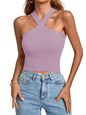 Women's Silhouette Stretch Halter Top