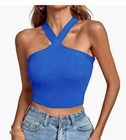 Women's Silhouette Stretch Halter Top