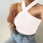 Women's Silhouette Stretch Halter Top