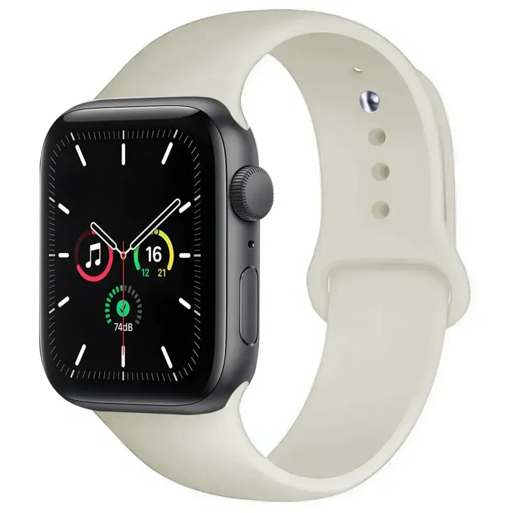 Silicone Band for Apple Watch Series (38mm - 42mm) (available in 45 colours) Habicare