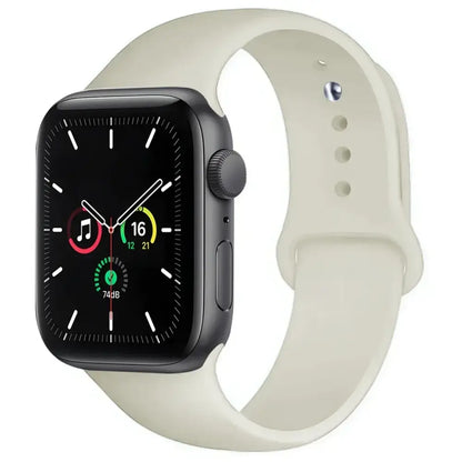 Silicone Band for Apple Watch Series (38mm - 42mm) (available in 45 colours) Habicare