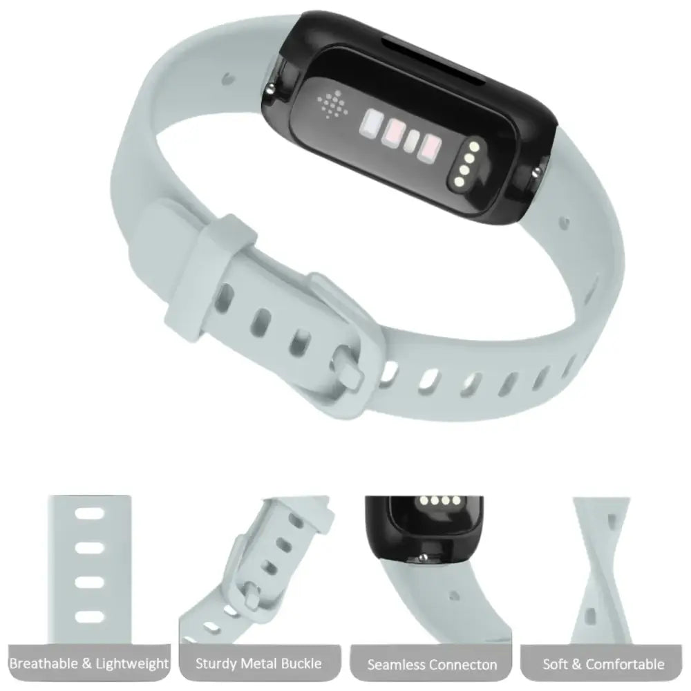 Silicone Sport Strap for the Fitbit Inspire 3 Series (21 colours available) Habicare