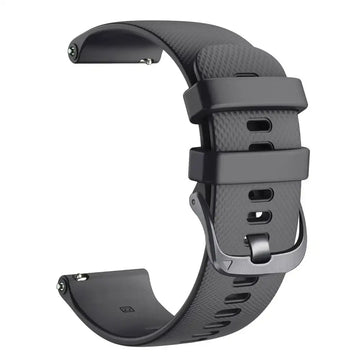 Habicare silicone strap for Garmin Forerunner 255 Series, TWS, in 13 vibrant colors, designed for comfortable fit and style.