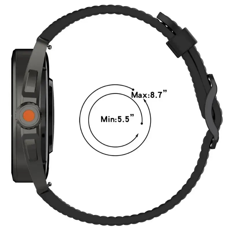 Silicone Strap for the Garmin Forerunner & Venu Series (20mm/22mm) (20 colours available) Habicare