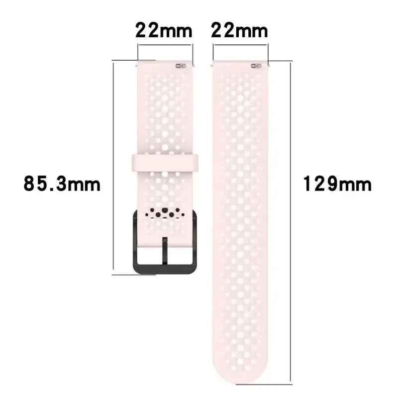Silicone Strap for the Garmin Forerunner & Venu Series (20mm/22mm) (20 colours available) Habicare