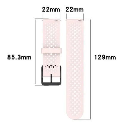 Silicone Strap for the Garmin Forerunner & Venu Series (20mm/22mm) (20 colours available) Habicare