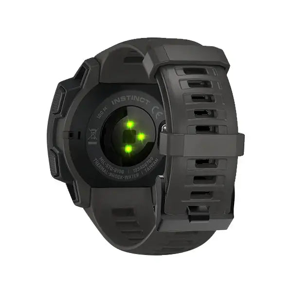 Silicone Strap for the Garmin Instinct 1/2/Esports/Solar Series (22mm) (13 colours available) Habicare