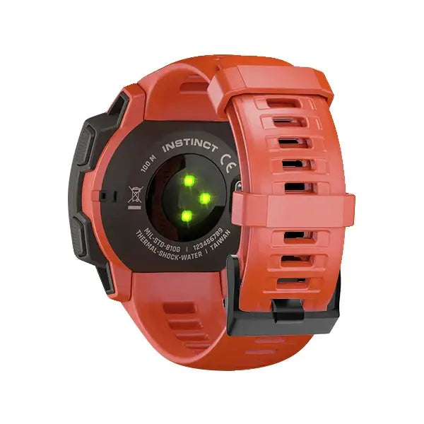 Silicone Strap for the Garmin Instinct 1/2/Esports/Solar Series (22mm) (13 colours available) Habicare