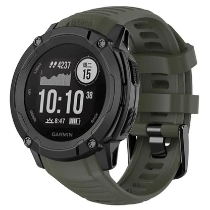 Silicone Strap for the Garmin Instinct 2X Solar Series (available in 4 colours) Habicare