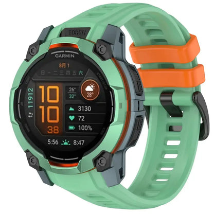 Silicone Strap for the Garmin Instinct 3/3 Solar Series (45 & 50mm) (12 colours available) Habicare