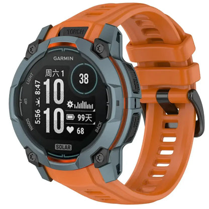 Silicone Strap for the Garmin Instinct 3/3 Solar Series (45 & 50mm) (12 colours available) Habicare