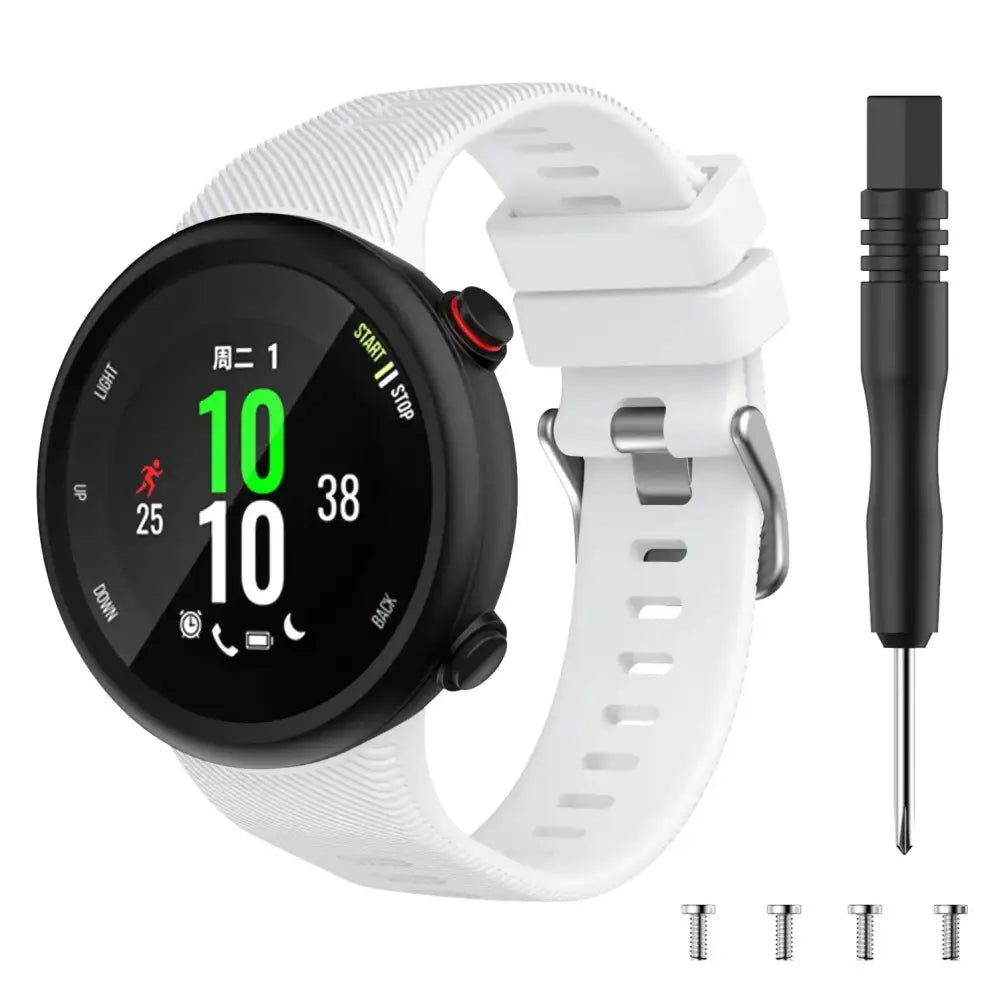 Silicone Strap for the Garmin Swim 2 & Forerunner 45S Series (available in 15 colours) Habicare