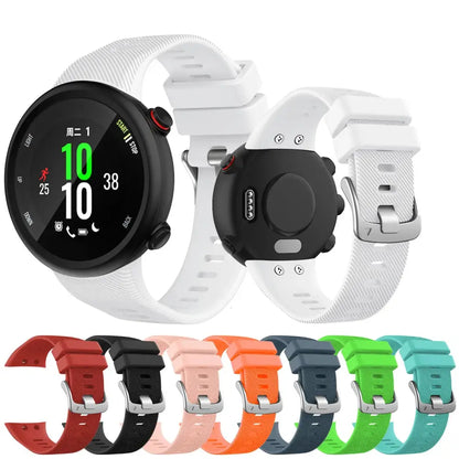 Silicone Strap for the Garmin Swim 2 & Forerunner 45S Series (available in 15 colours) Habicare