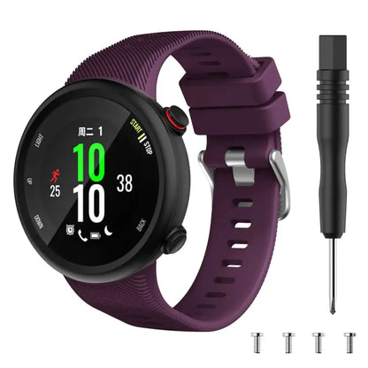 Silicone Strap for the Garmin Swim 2 & Forerunner 45S Series (available in 15 colours) Habicare
