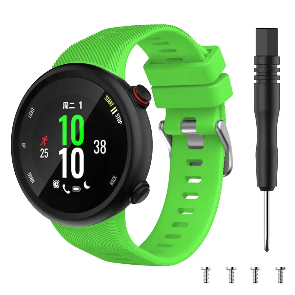 Silicone Strap for the Garmin Swim 2 & Forerunner 45S Series (available in 15 colours) Habicare