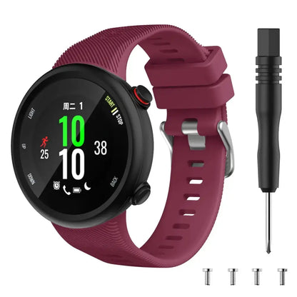 Silicone Strap for the Garmin Swim 2 & Forerunner 45S Series (available in 15 colours) Habicare