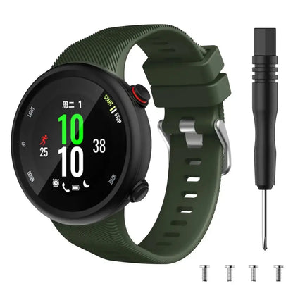 Silicone Strap for the Garmin Swim 2 & Forerunner 45S Series (available in 15 colours) Habicare