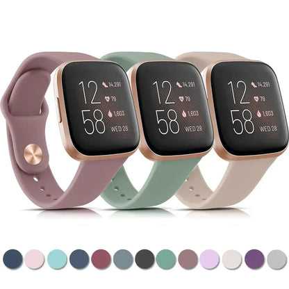 Silicone Watch Band for Fitbit Sense 2 (available in 17 colours) Habicare