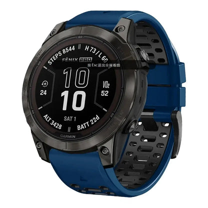 Silicone Watch Band for The Garmin Fenix 6 & 6 Pro (available in 12 colours) Habicare