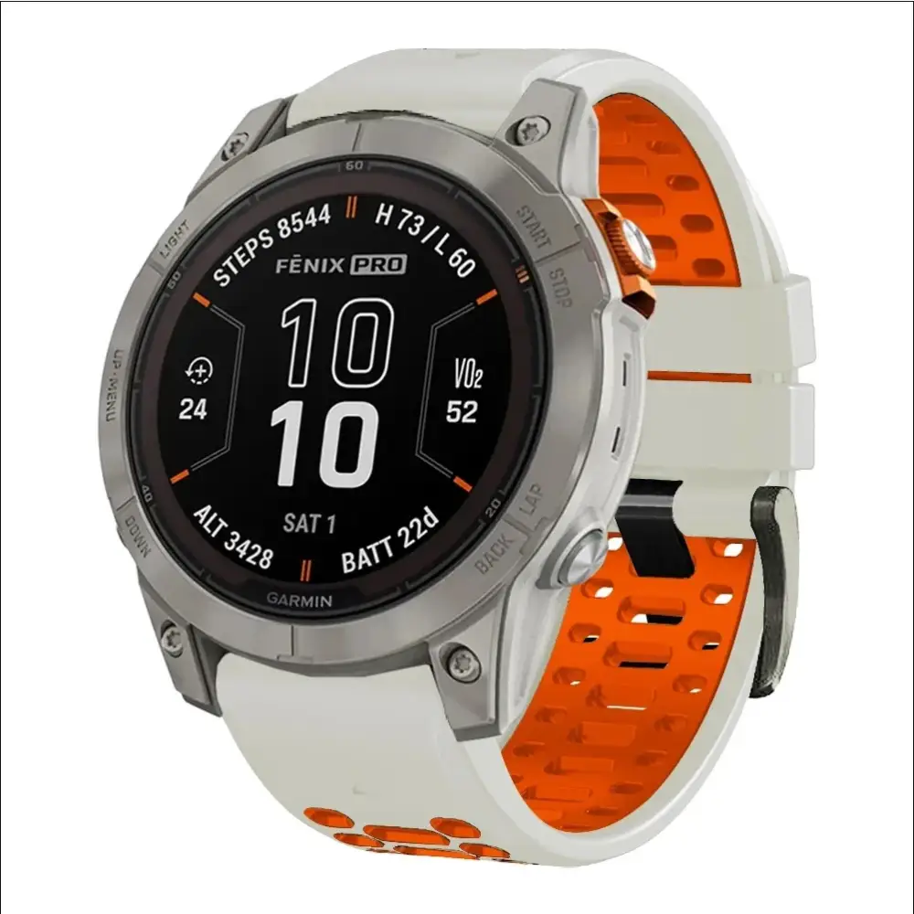 Silicone Watch Band for the Garmin Fenix 8 (47mm (available in 12 colours) Habicare
