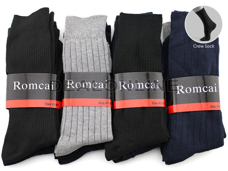 Business Socks Crew Socks (12 Pairs) Crew/Dress Socks dealonline.co.nz
