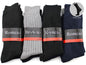 Business Socks Crew Socks (12 Pairs) Crew/Dress Socks dealonline.co.nz