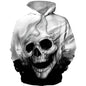 Urban Streetwear Skull Print Jacket