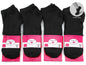 (12 Pairs) Ankle Socks - BLACK - SIZE 7-11 dealonline.co.nz