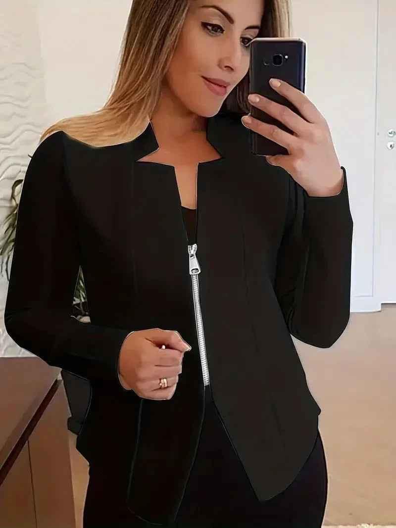 Sleek-Zip Women’s Jacket - Buy 2 Get 1 FREE $00.00