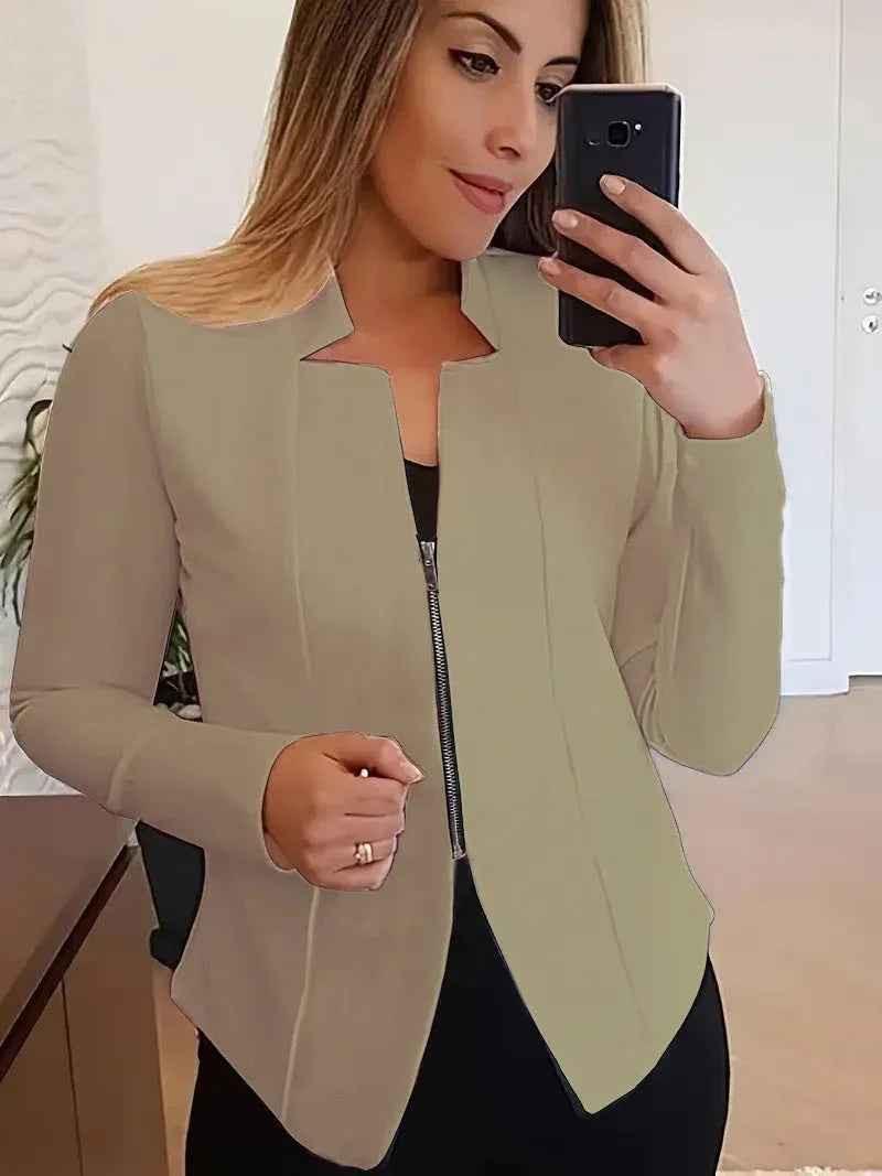 Sleek-Zip Women’s Jacket - Buy 2 Get 1 FREE $00.00