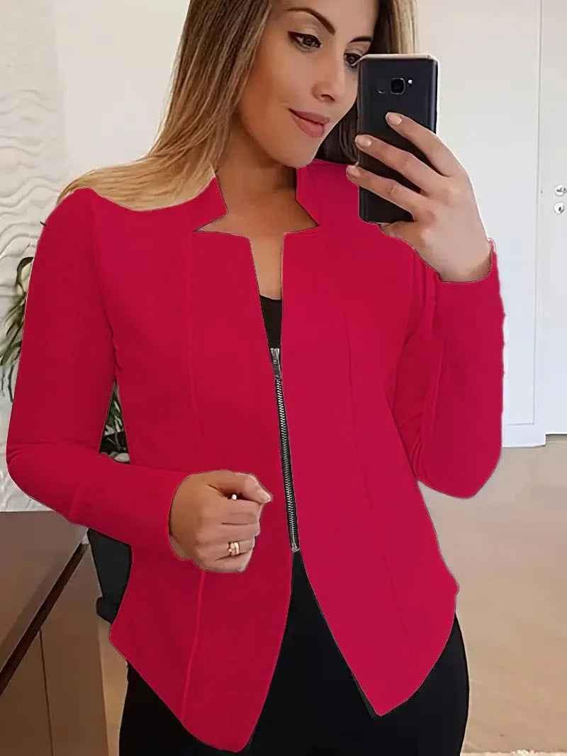 Sleek-Zip Women’s Jacket - Buy 2 Get 1 FREE $00.00