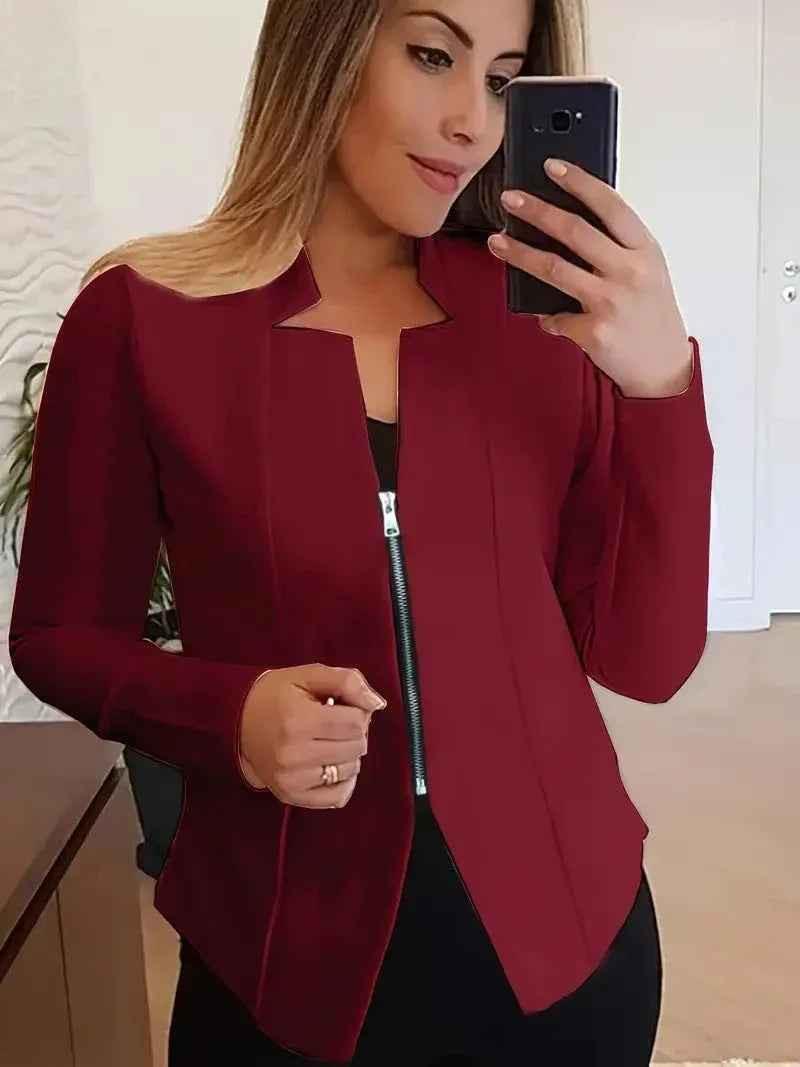 Sleek-Zip Women’s Jacket - Buy 2 Get 1 FREE $00.00